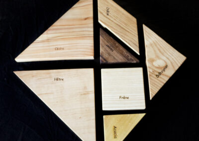 jeu en bois créé par un artisan de valence